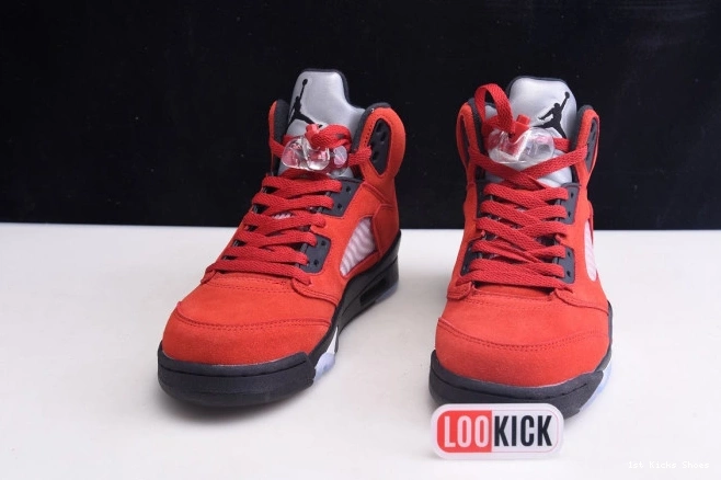 1st Kicks Shoes Retro Raging Red Bulls 5 Jordan (2021) DD0587-600 0816